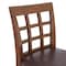 Alaterre Furniture Napa Counter Height Stool with Back, Mahogany ANNA01PDC - alternate 2